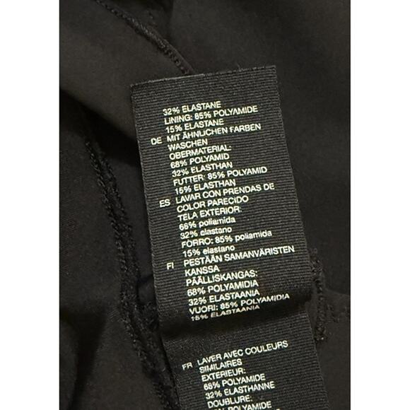 Deep V-Neck Black One-Piece Swimsuit By & Other Stories Size US 8 - Picture 5 of 10